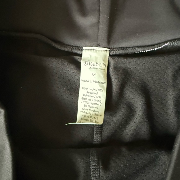 NWT Isabella Active Black Lavender Skort Women Medium - Picture 6 of 7